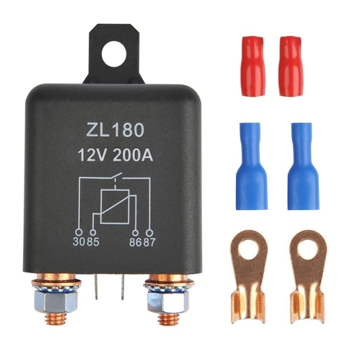 

12V 200A Car Start Relay with Accessories