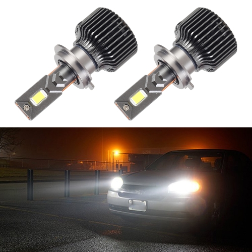 K11 1 Pair H7 12V / 85W / 6000K / 9000LM Car LED Headlight (White Light)