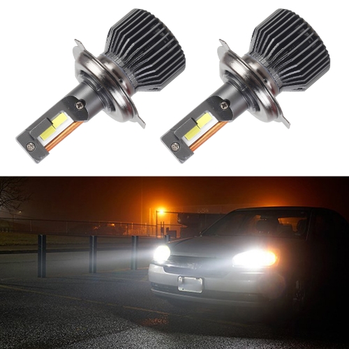 K11 1 Paar H4 12V / 75W / 6000K / 9000LM Auto-LED-Scheinwerfer (weißes  Licht)