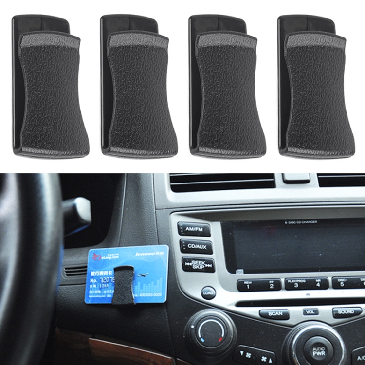 

2 Pair Adhesive Car Mini Hook Card Holder