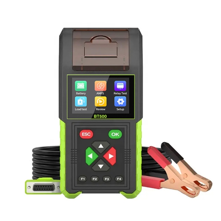 

JDiag BT500 12-24V Car Battery Intelligent Analyzer Diagnostic Instrument with Printer