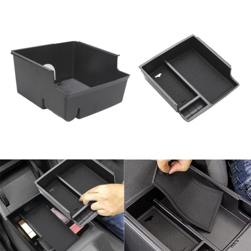 

For Ford Bronco 2021 Car Armrest Box Double Layer Storage Box