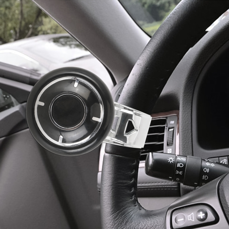 

YI-71 Car Steering Wheel Booster Ball Car Power Handle (Black)