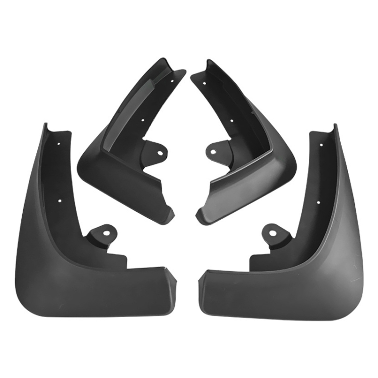 

For TESLA MODEL X 2016-2021 4pcs/Set Car Auto Soft Plastic Splash Flaps Fender Guard