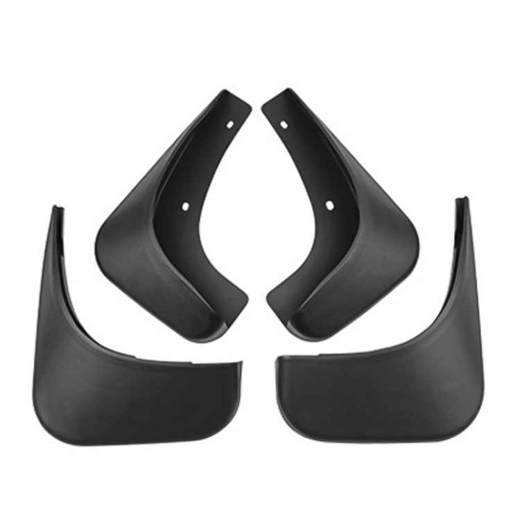 

For Volkswagen Caddy 2005 4pcs/Set Car Auto Soft Plastic Splash Flaps Fender Guard