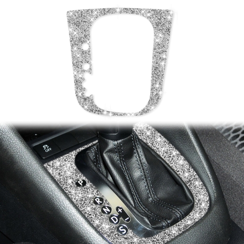 

Car Gear Adjustment B Diamond Decoration Cover Sticker for Volkswagen Golf 6 2008-2012, Left-hand Drive