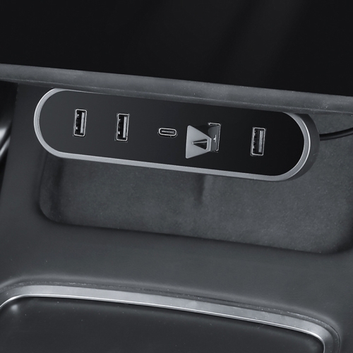 

For Tesla Model Y / 3 2021-2023 Foldable Hidden Smart Docking Station Behind The Car Screen