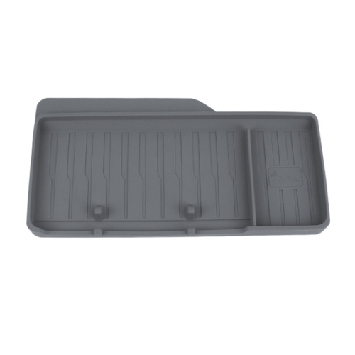 

For Tesla Model Y / 3 Car Central Control Screen Hidden ETC Silicone Storage Box (Grey)