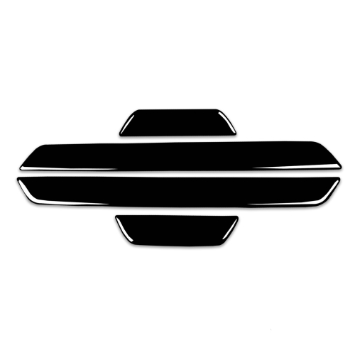 

Car Door-step Decorative Sticker for BMW X5 E70 2008-2013 / X6 E71 2009-2014, Left and Right Drive Universal (Black)