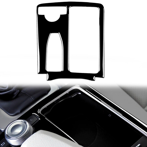 

Car Left Drive Central Gear Panel Decorative Sticker For Mercedes-Benz C-class E-class W204 2007-2013/W212 2010-2012/C180/C200/E260/E300 (Black)