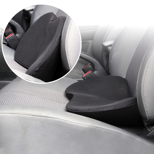 

Car mini Seat Cushion Breathable Lumbar Seat Mat (Black)