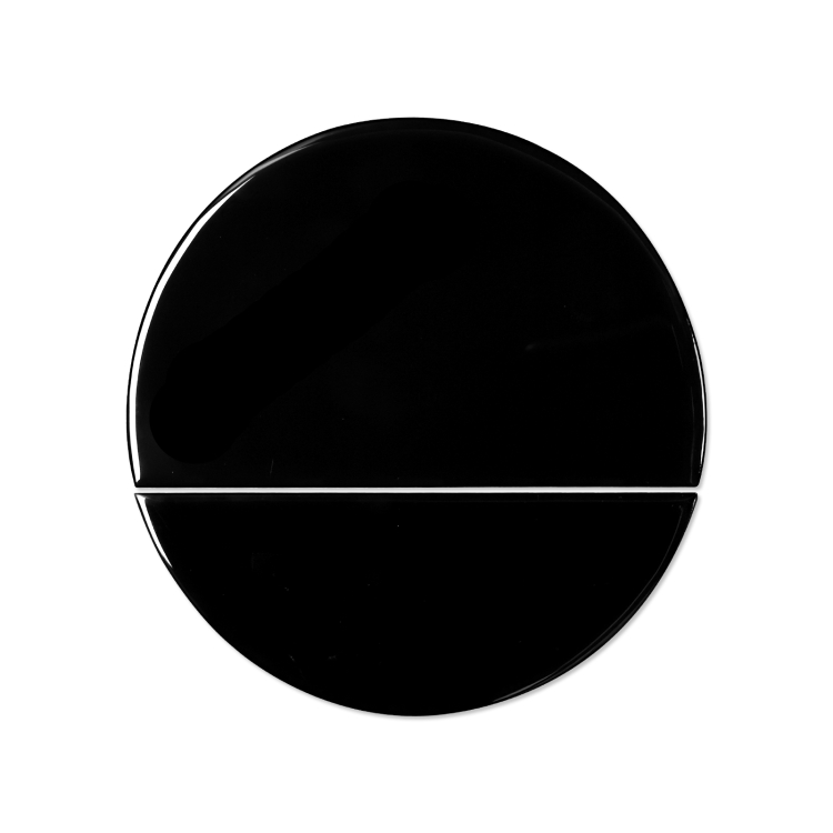 

For Ford Mustang 2015-2020 Car Fuel Tank Cap Decorative Sticker, Left and Right Drive Universal (Black)