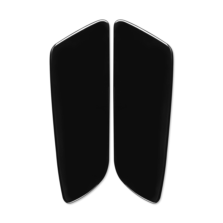 

For Ford Mustang 2015-2020 Car Rear Door Panel Decorative Sticker, Left and Right Drive Universal (Black)