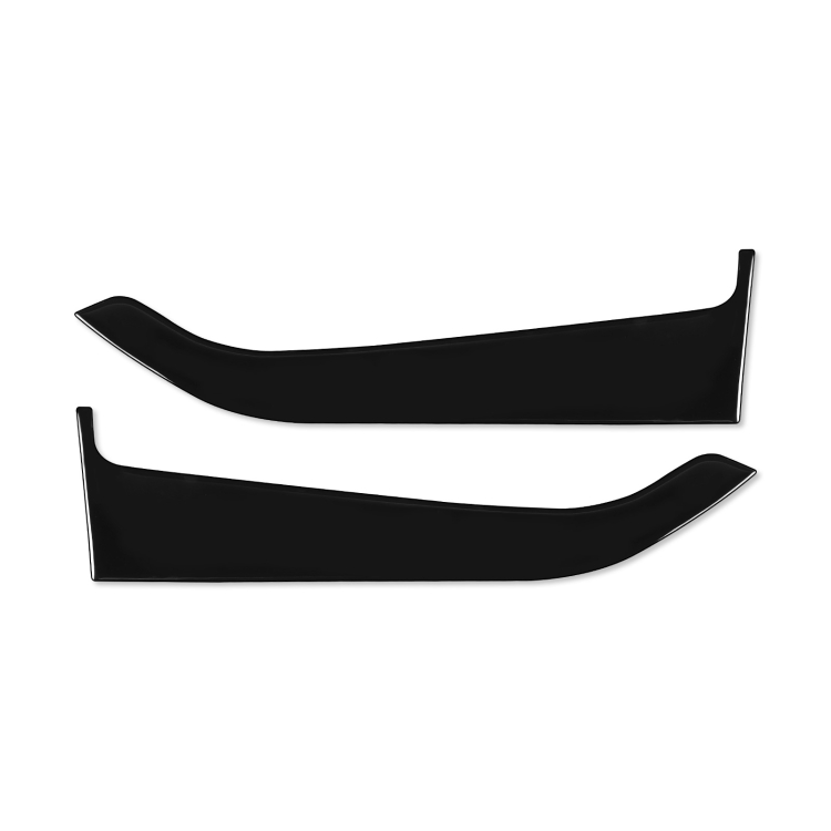 

For Ford Mustang 2015-2020 Car Front Door Panel Decorative Sticker, Left and Right Drive Universal (Black)
