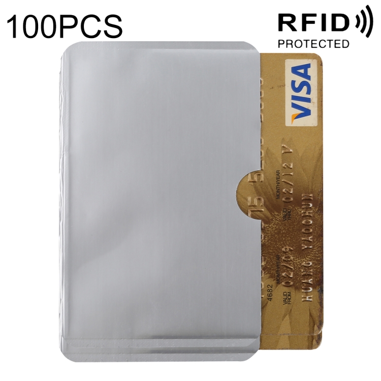 100 PCS Scanner Guard Card RFID Blocking Card, Built-in Patented ID  Protection