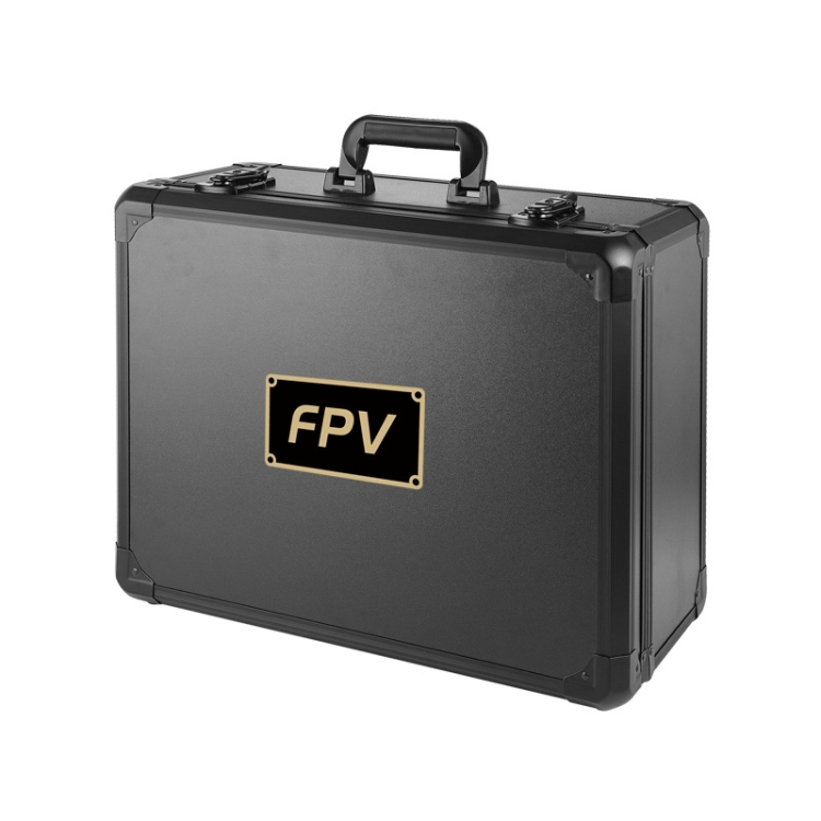 SUNSKY - Para DJI FPV Aleación de aluminio Maleta a prueba de explosiones,  caja de almacenamiento portátil, caja de viaje, bolsa, sin desmontaje.
