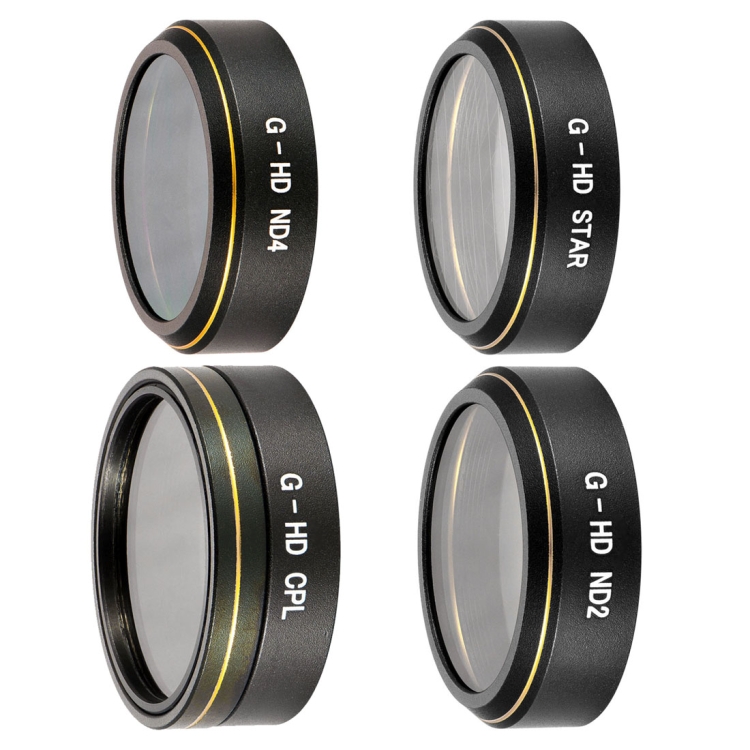 in HD Drone Star Effect ND2 ND4 CPL Lens Filter Kits for