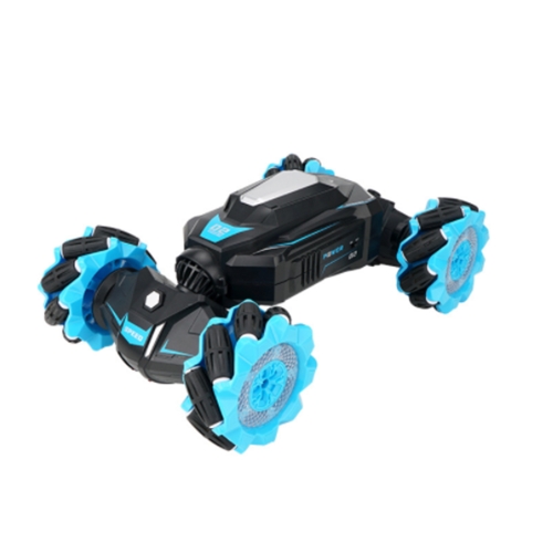 

JJR/C Q106 2.4G 4WD RC Twist Stunt Rotation Car Kids Toy with LED Light Spray (Blue)