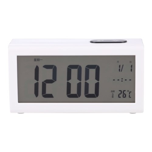 

AQ122 LED Display Alarm Clock (White)