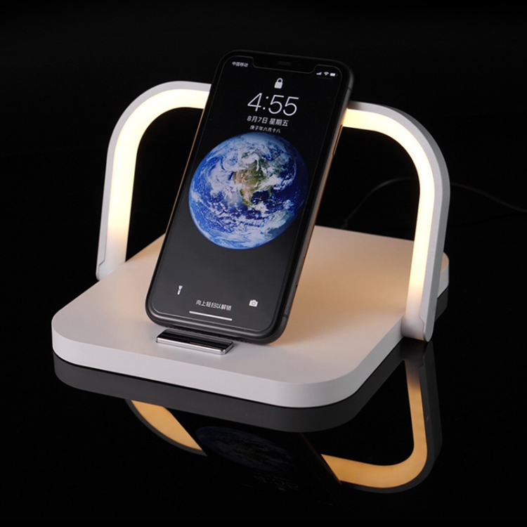 

XM9902 Portable Wireless Charger Touch LED Desk Lamp (White)