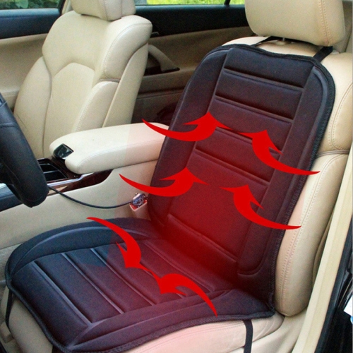 12V Winter Warmer Car Seat Electrical Heating Cushion Pad(Black)