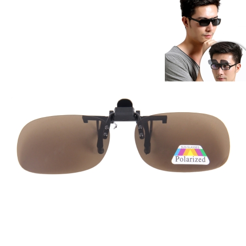 

Polarized Clip-on Flip Up Plastic Clip Sunglasses Lenses Glasses Unbreakable Driving Fishing Outdoor Sport
