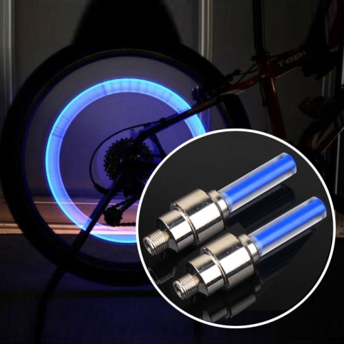 

2 PCS Wheel Tyre Lamp With Battery for Car / Motorbike / Bike(Blue Light)