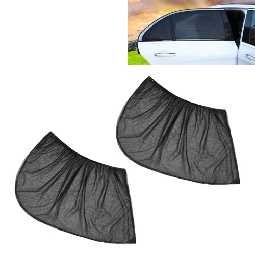 2 PCS Auto Heckscheibe Netzgarn Sonnenschutz Isolierung Fenster Sonnenschutz  Abdeckung, Größe: 113 * 50cm