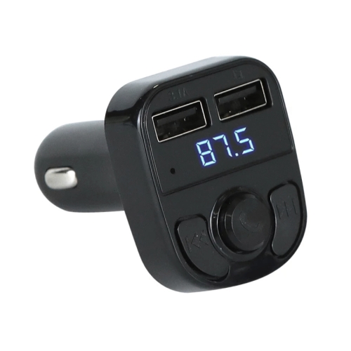 Doosl DSER116 Multifunctional Car FM Transmitter Wireless Music Receiver  with 3.5mm Jack & LCD Display