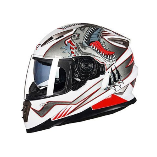 dinosaur motorcycle helmet