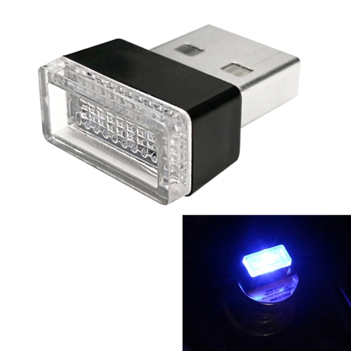 

Universal PC Car USB LED Atmosphere Lights Emergency Lighting Decorative Lamp(Blue Light)