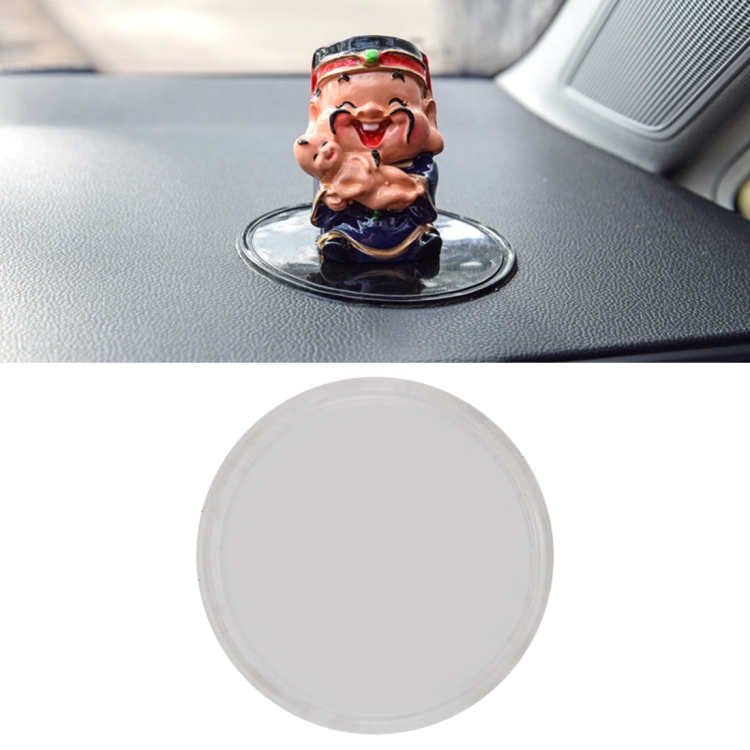 thumbnail image 2 of Non-Slip Phone Pad For 4-in-1 Car Non Slip Phone Pad For Car Universal 360°Rotation Dash Holder Multifunctional Car Dashboard Organizer Tray Anti Slip Mat Sticky Pad Gift Bumper Strip (White 2 of 14