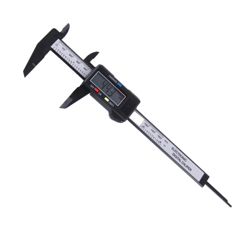 

LCD Digital Vernier Caliper/Micrometer, Measure Range: 150 mm (6 inch)(Black)