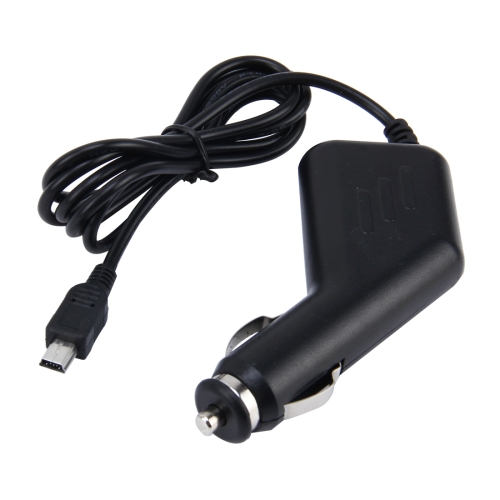

Universal Mini USB Charger Adapter For Car DVR Camera GPS Navigation Input 10V - 48V Ouput 5V 1.5A, Cable Length: 1.2m