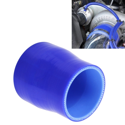 Variable Diameter Universal Auto Car Straight Silicone Hose Connect Turbo Blue