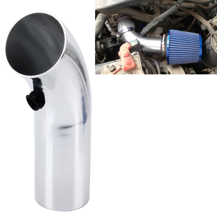 Slver 3 Cold Ar ntake Flter nducton Kts Ppe Power Flow Hose System Cars | eBay