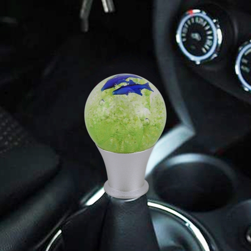 Crystal Ball Shaped Universal Fahrzeug Auto Schalthebel Abdeckung Handbuch  Automatischer Aluminium-Schaltknauf