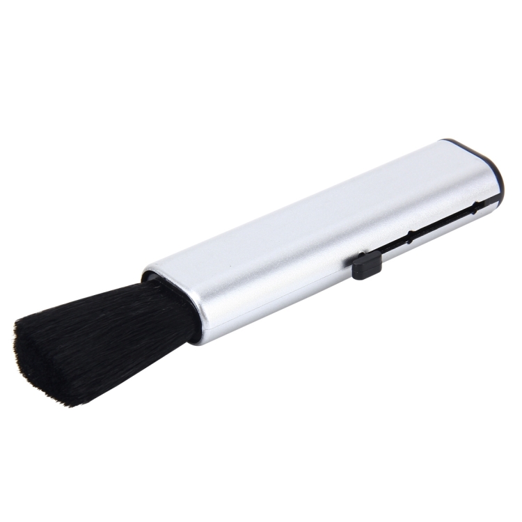 

Car Portable Scalable Nylon Cleaning Brush with ABS Handle(Silver)
