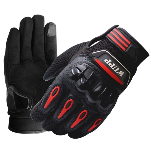 WUPP Motorhandschoenen Touchscreen Waterdicht Ademend Draagbaar Antislip Weerstand Zomer Winter Beschermende handschoenen met volledige vingers, Maat: XL