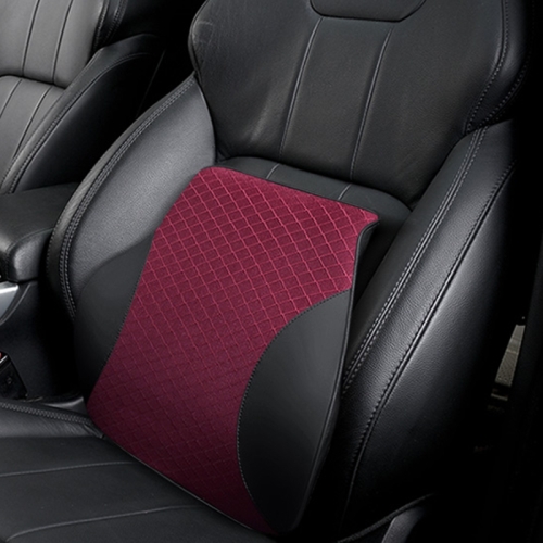 Cuscino lombare per auto in memory foam traspirante Four Seasons (rosso)