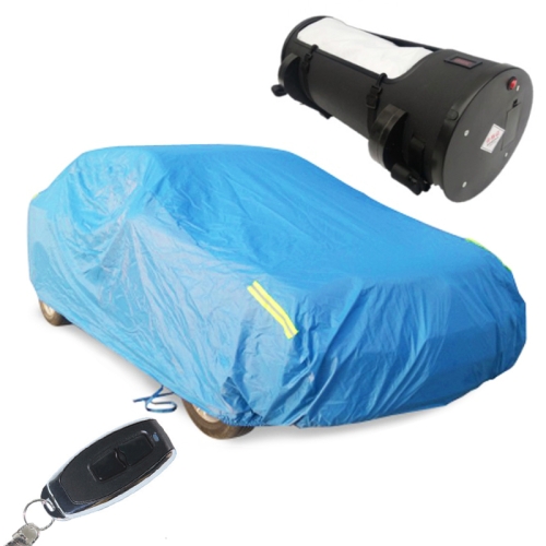 

Sunscreen Insulated Rainproof Intelligent Automatic Remote Control Car Cover (Sky Blue)