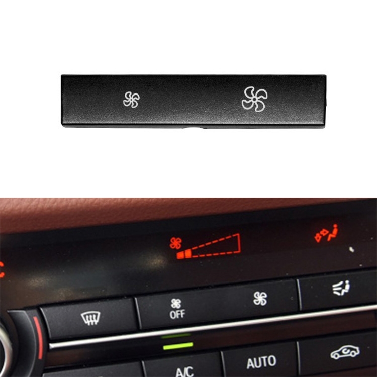 

Car Wind Power Switch Air Conditioning Air Volume Button for BMW 5 Series 2011-2017 / 7 Series 2009-2015, Standard Air Volume