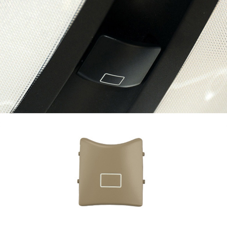 

Car Dome Light Power Window Switch Button 164 820 3026 9051-1 for Mercedes-Benz W164 W251, Left Driving(Sharp-horned Deerskin Beige)