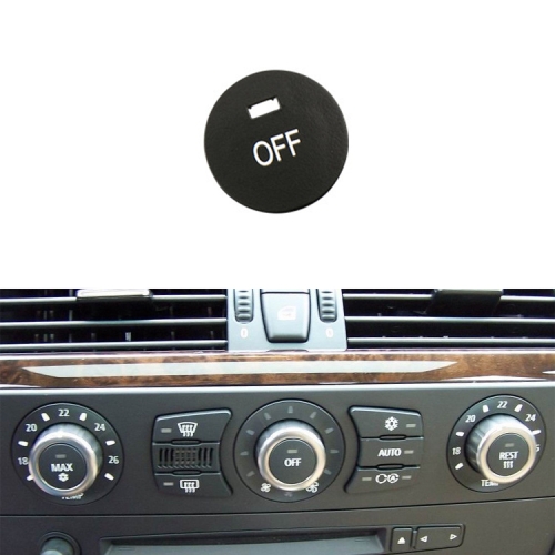 

Car Air Conditioner Panel Switch Button OFF Key 6131 9250 196-1 for BMW E60 2003-2010, Left Driving