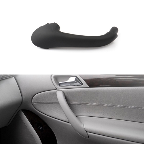 

Car Front Right Inside Doors Handle Pull Trim Cover for Mercedes-Benz C-class W203 -2007, Left Driving (Black)