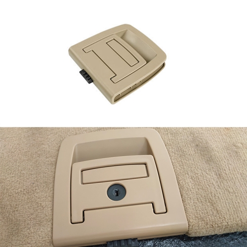 

Car Rear Trunk Mat Carpet Handle without Hole 51479120283 for BMW X5 / X6 2006-2013, Left Driving (Beige)