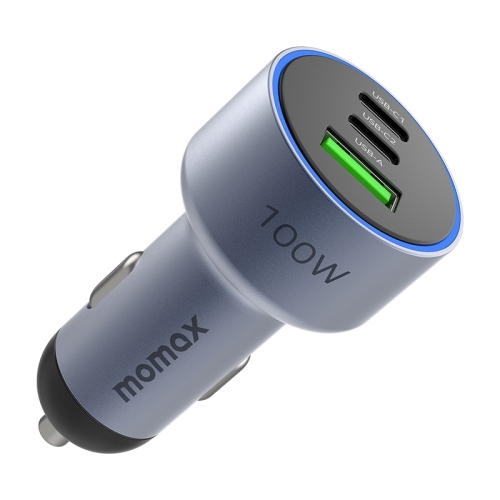 

MOMAX UC17E 100W USB-C / Type-C x 2 + USB Three Ports Car Charger