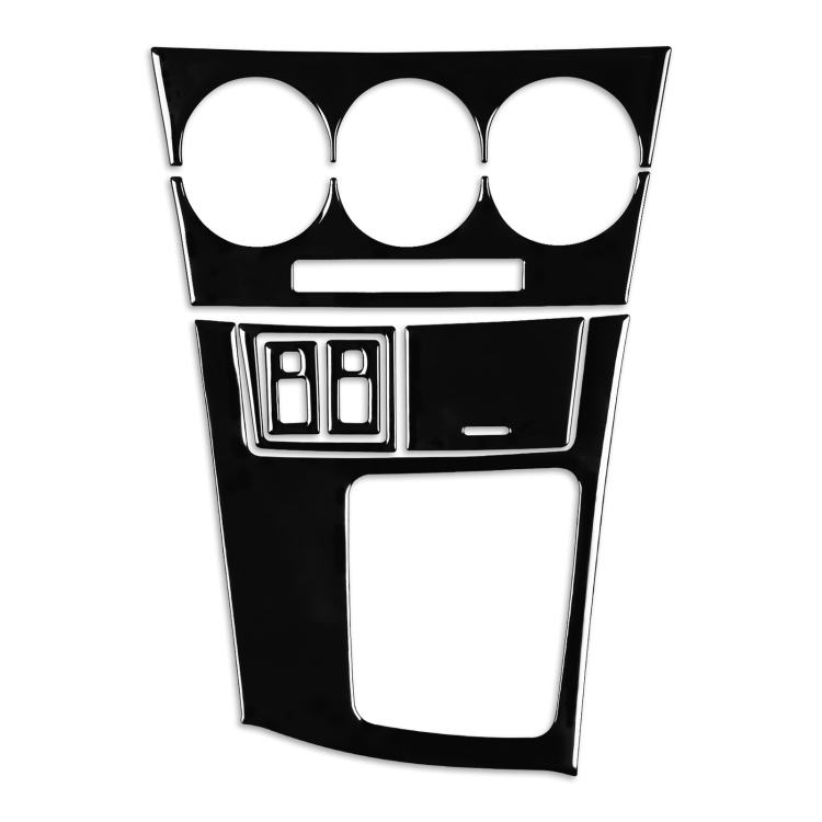 

For Mazda 3 Axela 2010-2013 7 in 1 Car AC Gear Frame Set D Decorative Sticker, Right Drive