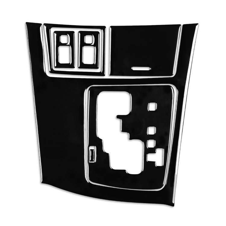 

For Mazda 3 Axela 2010-2013 7 in 1 Car Gear Panel Set B Decorative Sticker, Right Drive