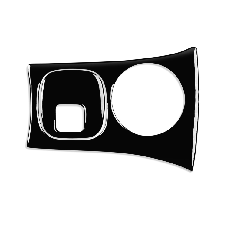 

For Chevrolet Corvette C5 1998-2004 Car Key Panel Set Decorative Sticker, Left Drive
